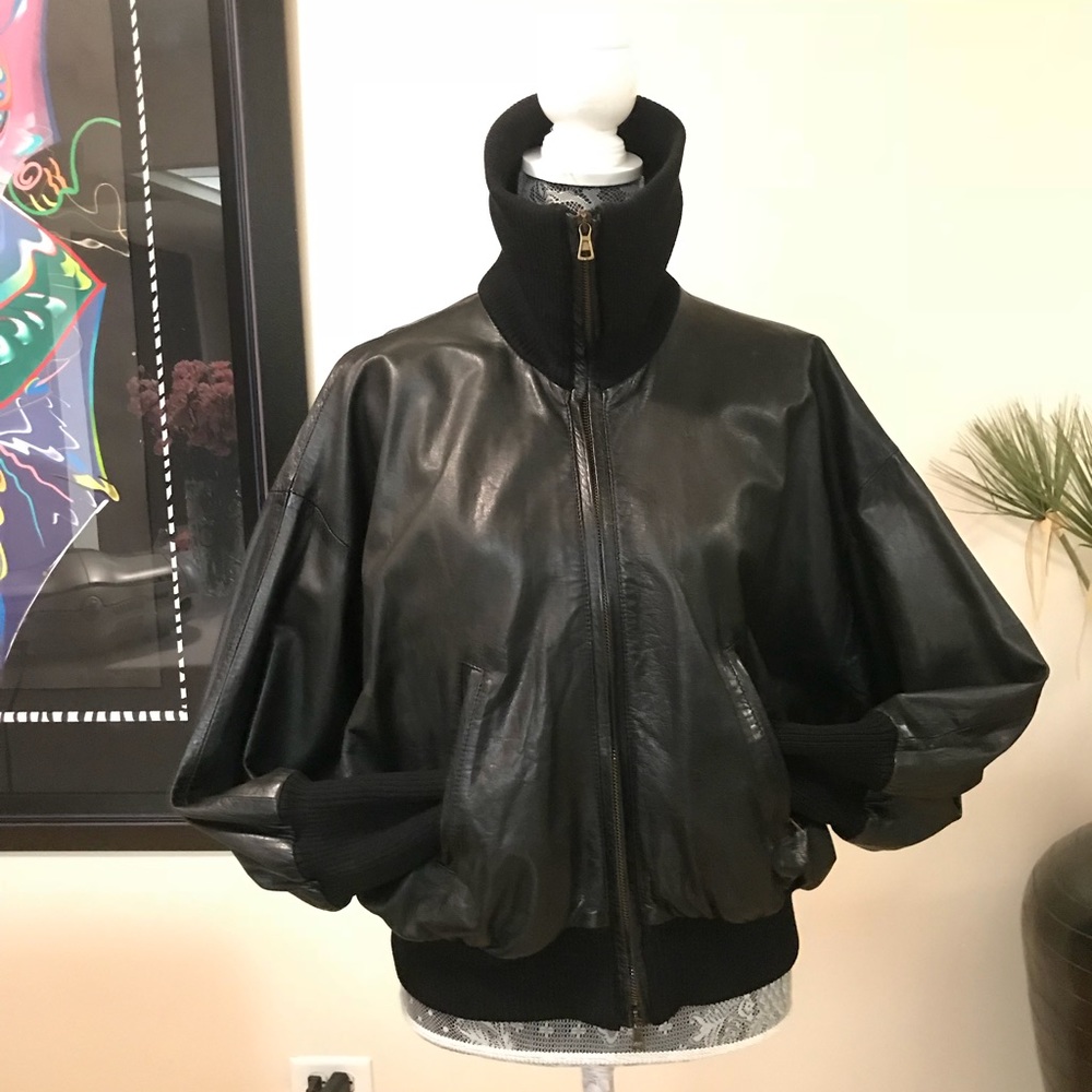 Gorgeous leather jacket by Theory